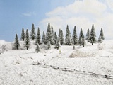 Noch NO26928 Snowy Fir Trees for H0-TT