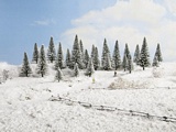 Noch NO26929 Snowy Fir Trees for H0-TT