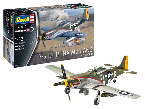 Revell 03838 P 51D Mustang late version