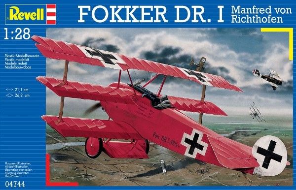 Revell 04744 Fokker DrI Richthofen
