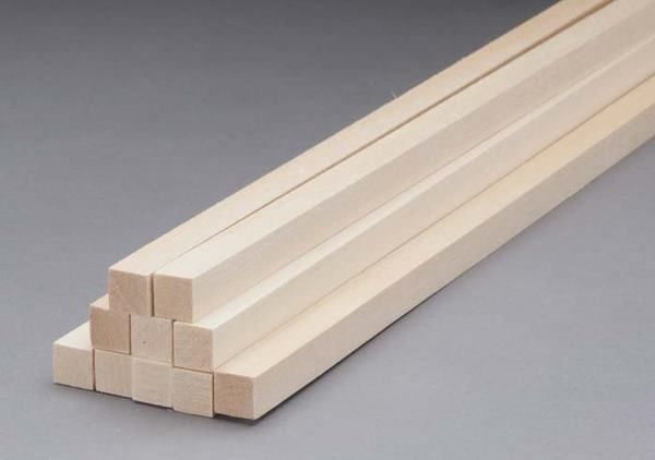 Revell 887478 Basswood 1-2x1-2x24