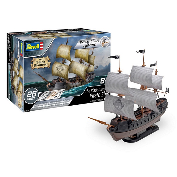 Revell 851237 Black Diamond Pirate Ship