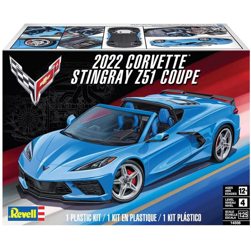 Revell 1/25 2014 CORVETTE STINGRAY レベル