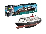 Revell 05199 Queen Mary 2 Ocean Liner Platinum Edition