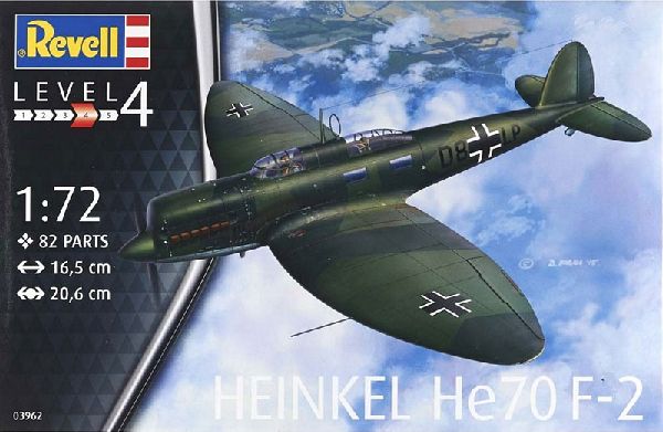 Revell 03962 Heinkel HE70F-2