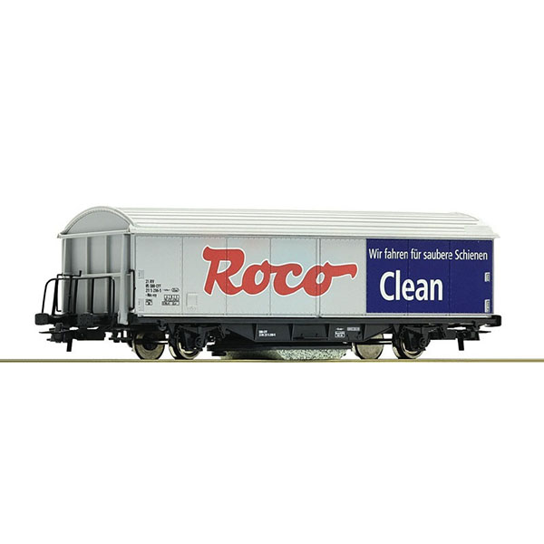 Roco 46400 Clean Track Cleaning Wagon DC