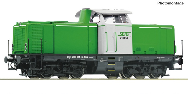Roco 52563 Diesel locomotive V 100 53 SETG