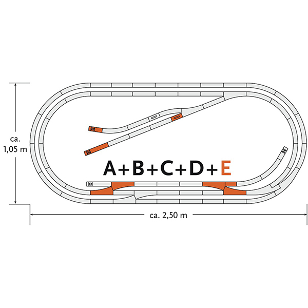 Roco 61104 Track set E