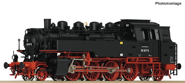Roco 7120027 Steam Locomotive 86 1617-9 DR AC