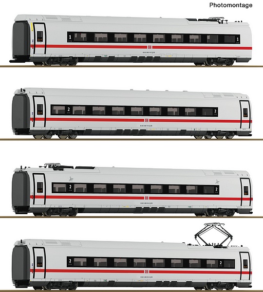 Roco 7720018 4 Piece Set Electric Multiple Unit ICE 3neo (Class 408) DB AG AC