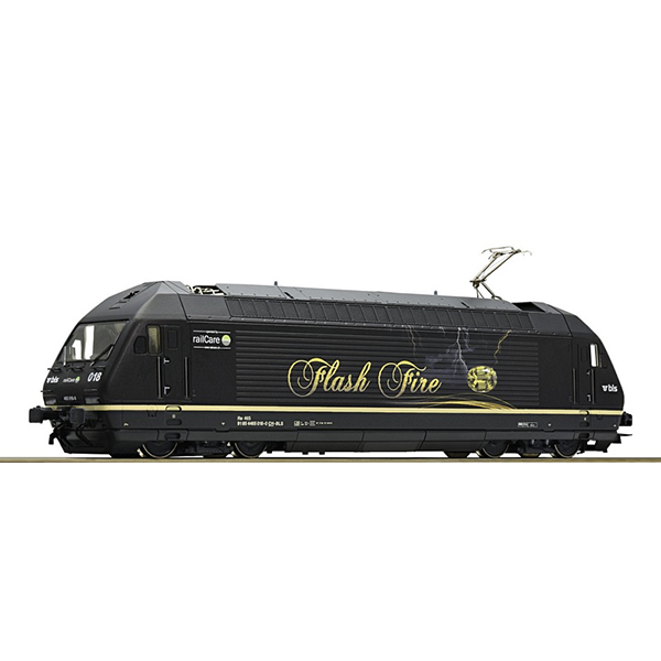 Roco 79273 Electric Locomotive 465 018 Flash Fire BLS AC