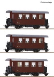 Roco 34103 Narrow-gauge Ribbed Wagons
