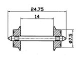 Roco 40184 AC Wheel Set