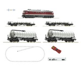 Roco 51328 z21 Start Digitalset Diesel Locomotive Class 142 with Freight Train DR