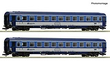 Roco 6200157 2 Piece Set Eurofima Coach CD DC