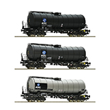 Roco 76156 3 Set of Slurry Wagons KVG DB AG