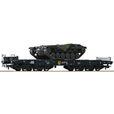 Roco 76161 Heavy Duty Flat Wagons DB Set DC