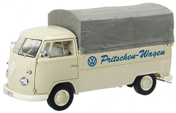 Schuco 450037200 VW T1b pick-up with Tarpaulin VW Pritschen-Wagen