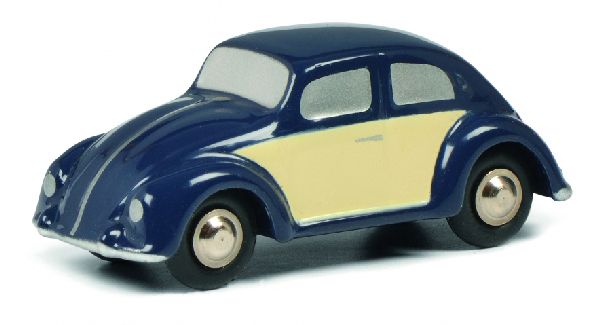 Schuco 450540400 Pic VW Beetle Blue-Beige