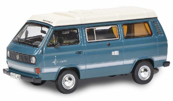 Schuco 452022000 VW T3 Camper Blue