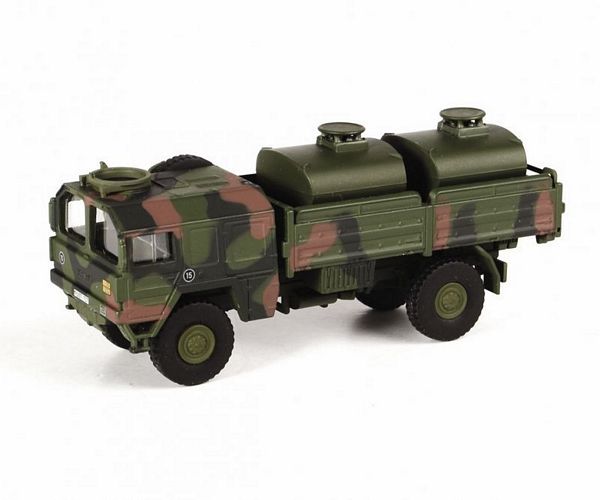 Schuco 452636400 MAN 5T GL KAT1 Tank Truck Bundeswehr Camouflaged