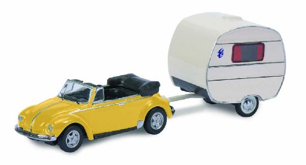 Schuco 452651300 VW Beetle W Caravan