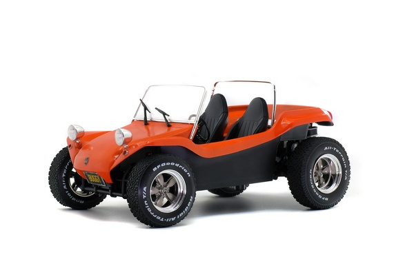 Solido 1802702 MANX MEYERS BUGGY CONVERTIBLE ORANGE 1968