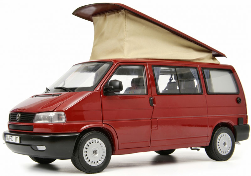 Coche miniatura Volkswagen T1 A 1/87 Schuco c Kastenwagen Ferrari