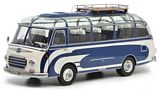 Schuco 450034700 Setra S6 Blue-White