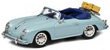 Schuco 450258400 Porsche 356 A Cabriolet Reisezeit Blue
