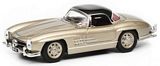 Schuco 450258800 Mercedes-Benz 300 SL Roadster with Hardtop Champagner Black