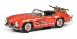 Schuco 450268900 MB 300SL Skiurlaub Red
