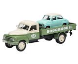Schuco 450293800 Hanomag L28 Pick-up with Goggomobil Goggomobil-Service