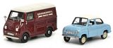 Schuco 450347500 Set Goggomobil Goggo Limousine and Goggo Box Van