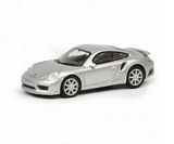 Schuco 452633100 Porsche 911 Turbo S Silver