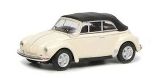 Schuco 452633500 VW Beetle Cabrio with Roof White
