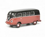Schuco 452633700 VW T1C Bus Black Red