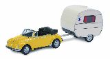 Schuco 452651300 VW Beetle W Caravan