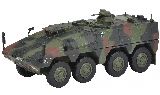 Schuco 452652400 Boxer Transportpanzer BW