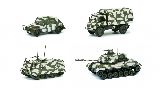 Schuco 452653000 Set Winter Camouflage