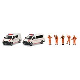 Schuco 452655500 2-Unit Set VW T5 Bus