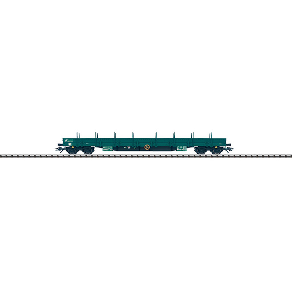 Trix 24524 Flat Car with Steel Side Walls Res FS