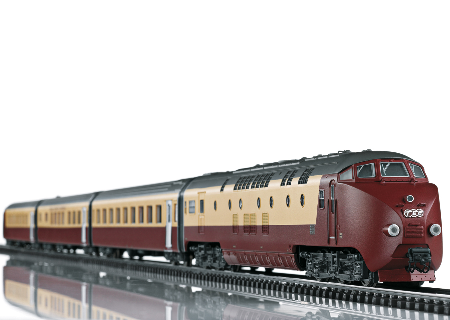 Seks Grunde omvendt Trix 22976 Class RAm TEE EDELWEISS Diesel Powered Railcar Train