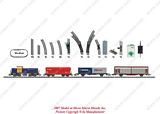 MiniTrix 11479 Starter Set Diesel locomotive V 156 of the Teutoburg Forest Railway