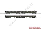 MiniTrix 15875 Express Train Passenger Car Set