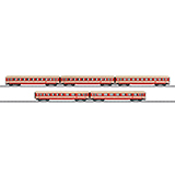 Trix 23455 Express Train Passenger Car Set Jaffa-Lackierung OBB