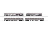 Trix 23483 Brabant TEE Car Set Inox PBA SNCF SNCB