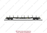 Trix 24342 Flat Car with Stakes Rs 683 DB