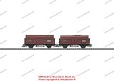 Trix 24422 Max-Hutte Coking Coal Car Set E 032 DB