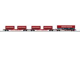Trix 24425 Winner Container Car Set Sdgkms 707 Sgns 691 DB AG